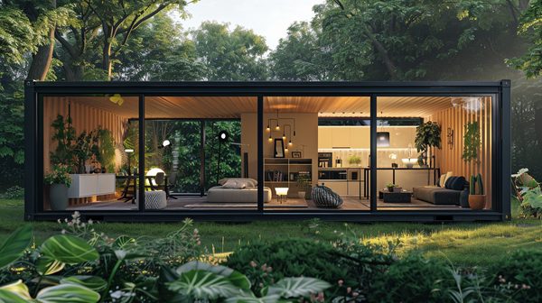 Idées ingénieuses pour l'aménagement du container