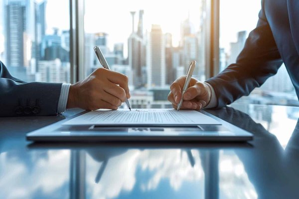 Quelle est la législation sur l'utilisation des signatures électroniques pour les contrats d'entreprise à entreprise?